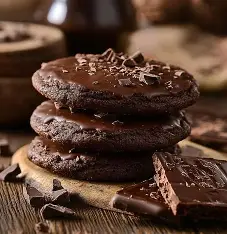 Biscuits fourrés au chocolat