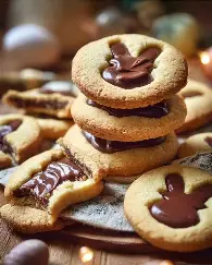 Biscuits fourrés au chocolat